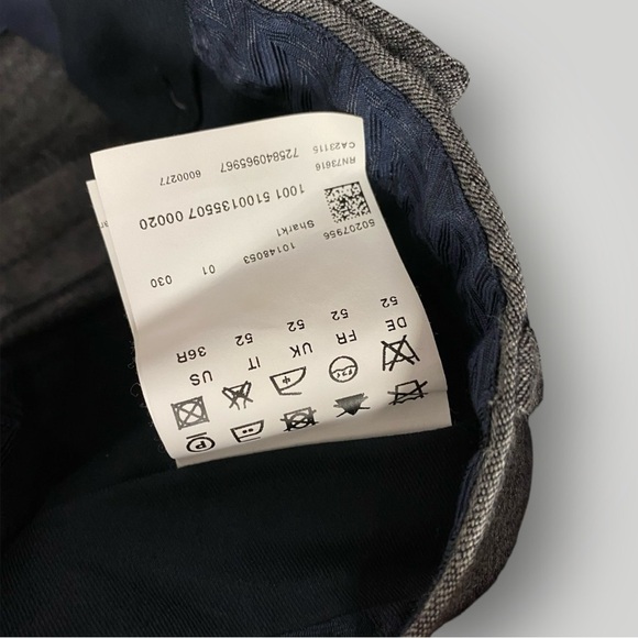 NWT BOSS Hugo Boss Wool Trousers Sz 36R - Picture 8 of 12